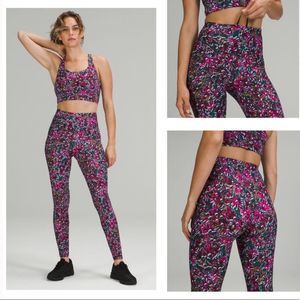 Lululemon Base Pace HR Floral Electric Multi